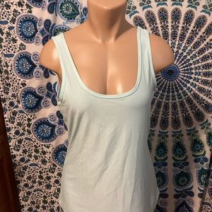 Teal tank top